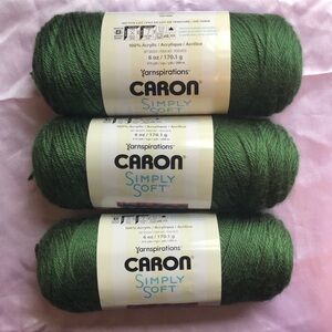 Caron Simply Soft Yarn in Dark Sage